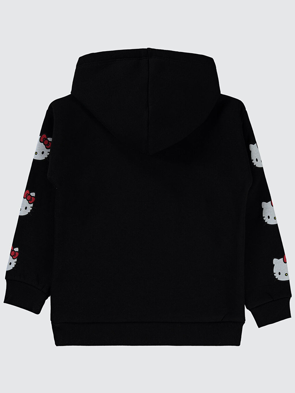 Civil Hello Kitty Kız Çocuk Sweatshirt 6-9 Yaş Siyah - 1