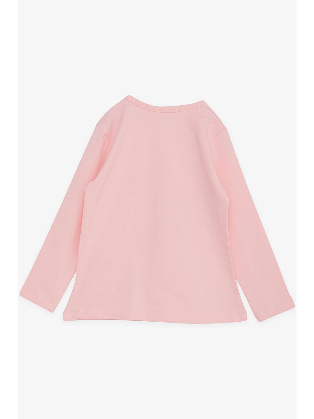 Kız Bebek Uzun Kollu Tişört Dostluk Temalı Kız Baskılı Pembe (1-4 Yaş)-1