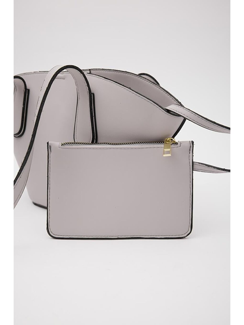 Marta Omuz Çantası Gri-4