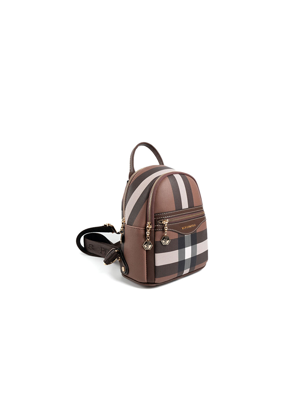 Kahverengi Kadın 983-47769 SILVER POLO SIRT ÇANTASI MK85 KOYU KAHVE-MAT KAHVE-3