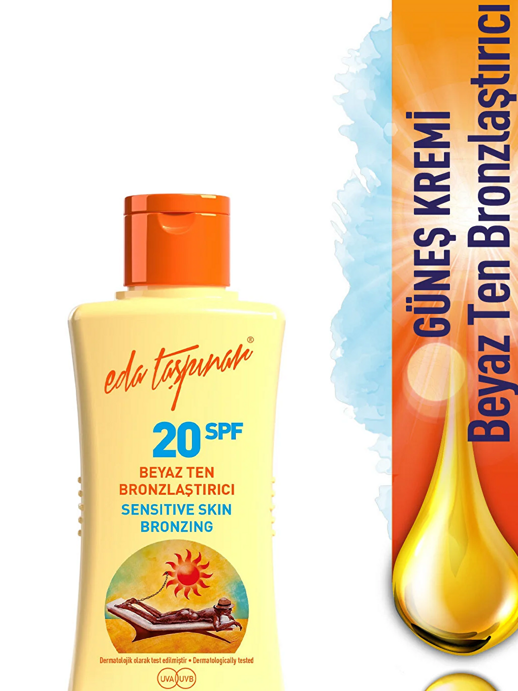 Seyahat Boy Beyaz Ten Bronzlaştırıcı SPF 20 - 50 ml