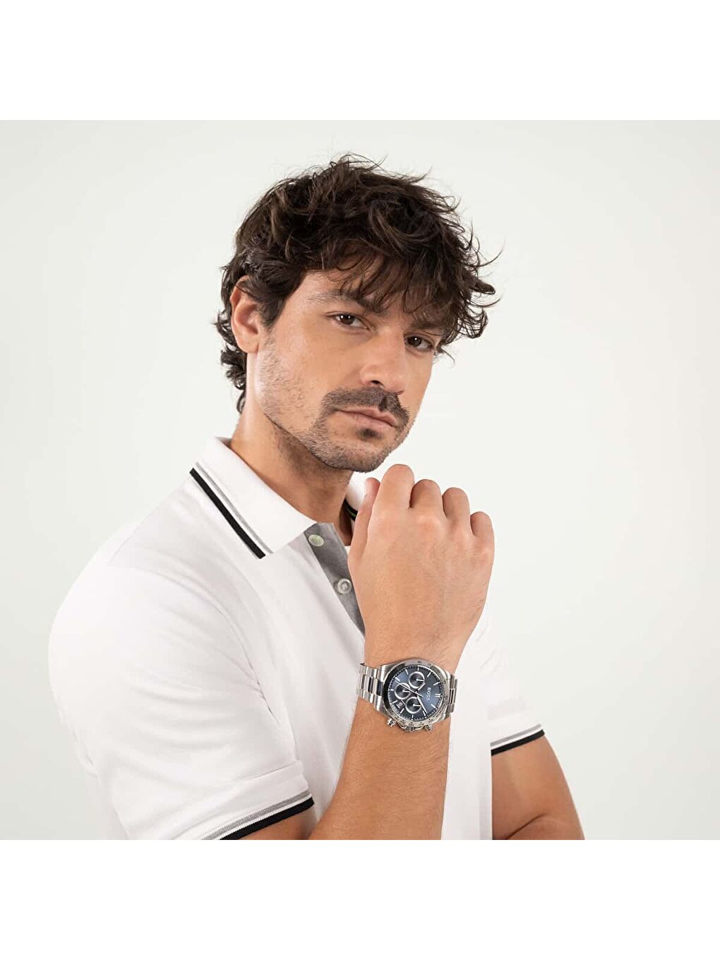 Gri HB1514315 Erkek Kol Saati-3