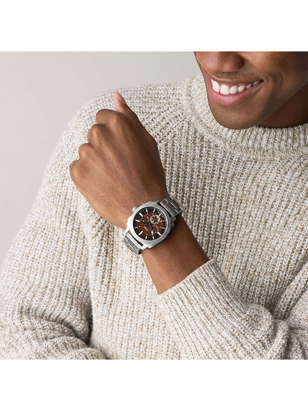 Gri FFS6144 Erkek Kol Saati-4