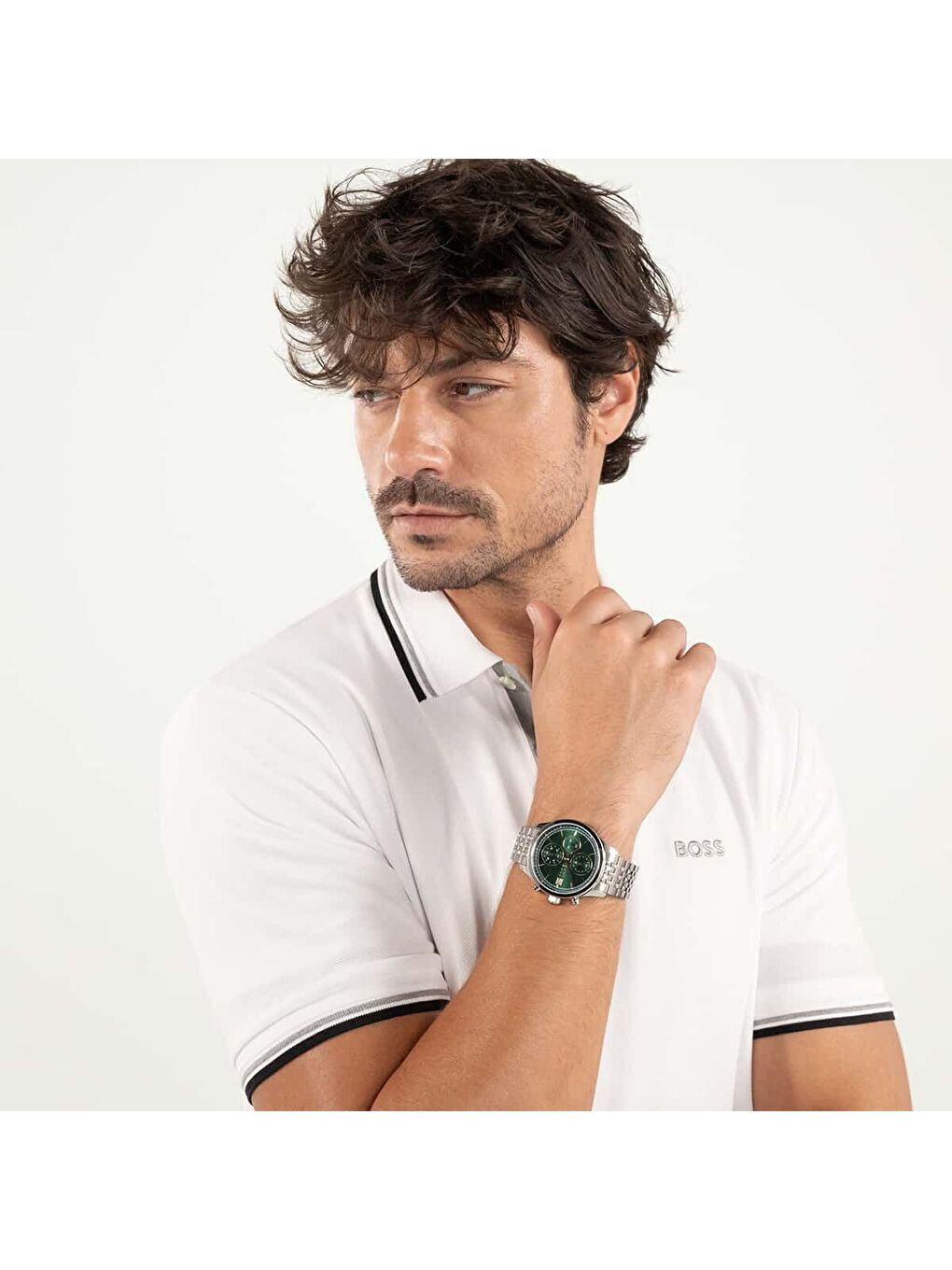 Gri HB1514330 Erkek Kol Saati-3