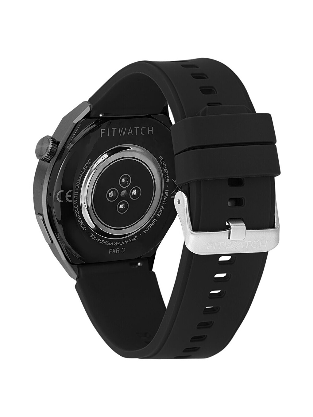 Siyah FT202301AM0401 Akıllı Saat-2