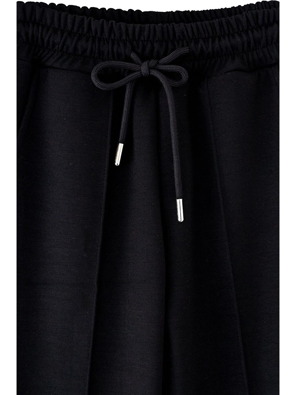 Erkek Çocuk Siyah Renkli Beli Bağlamalı Eşofman Altı-1