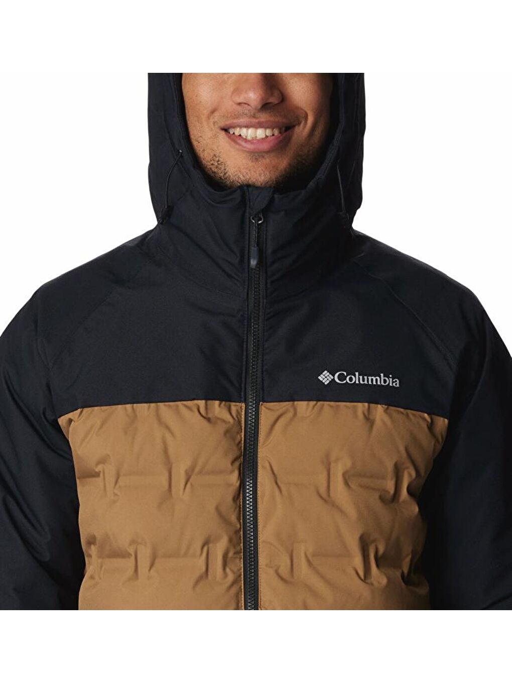 Columbia Siyah Grand Trek II Down Hooded Jacket Erkek Mont WM5083-257 - 5