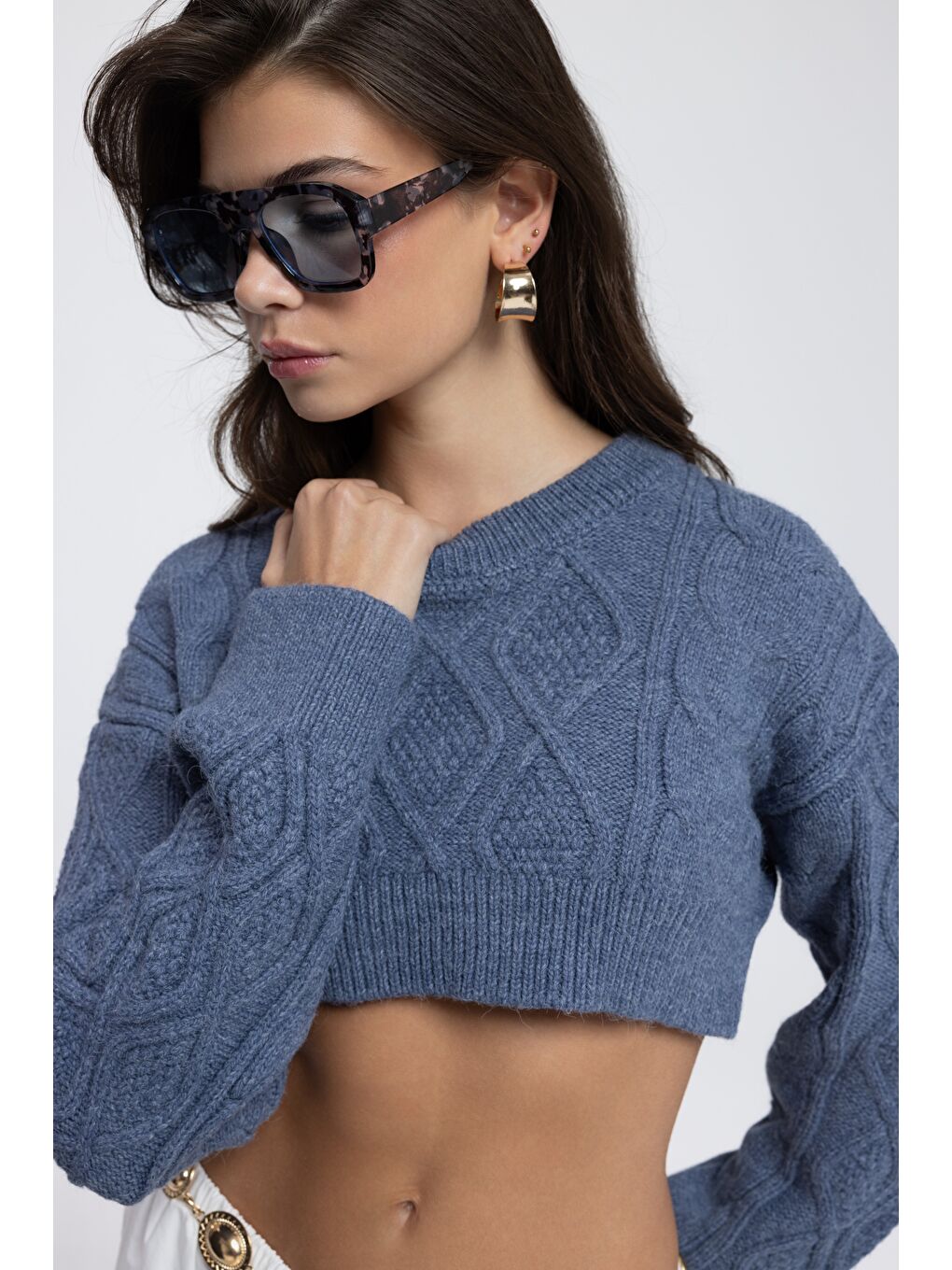 İndigo Mohan Indigo Crop Kazak-6