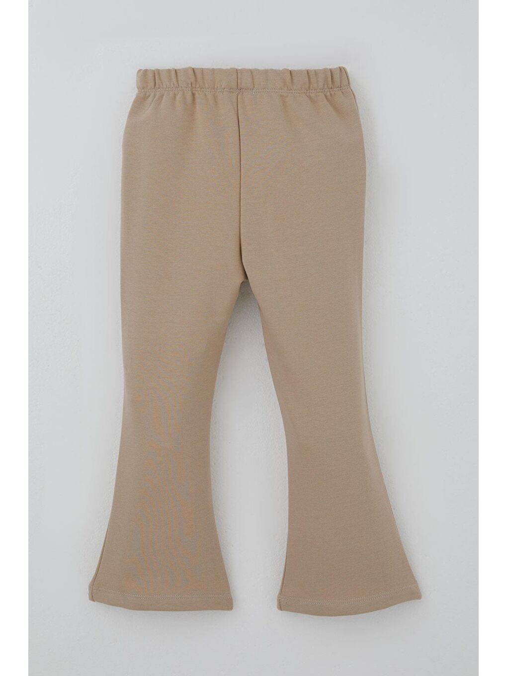 Ekru Kız Çocuk Taytlı Takım Dostluk Papatyası Nakış Baskılı Krem (2-6 Yaş)-4