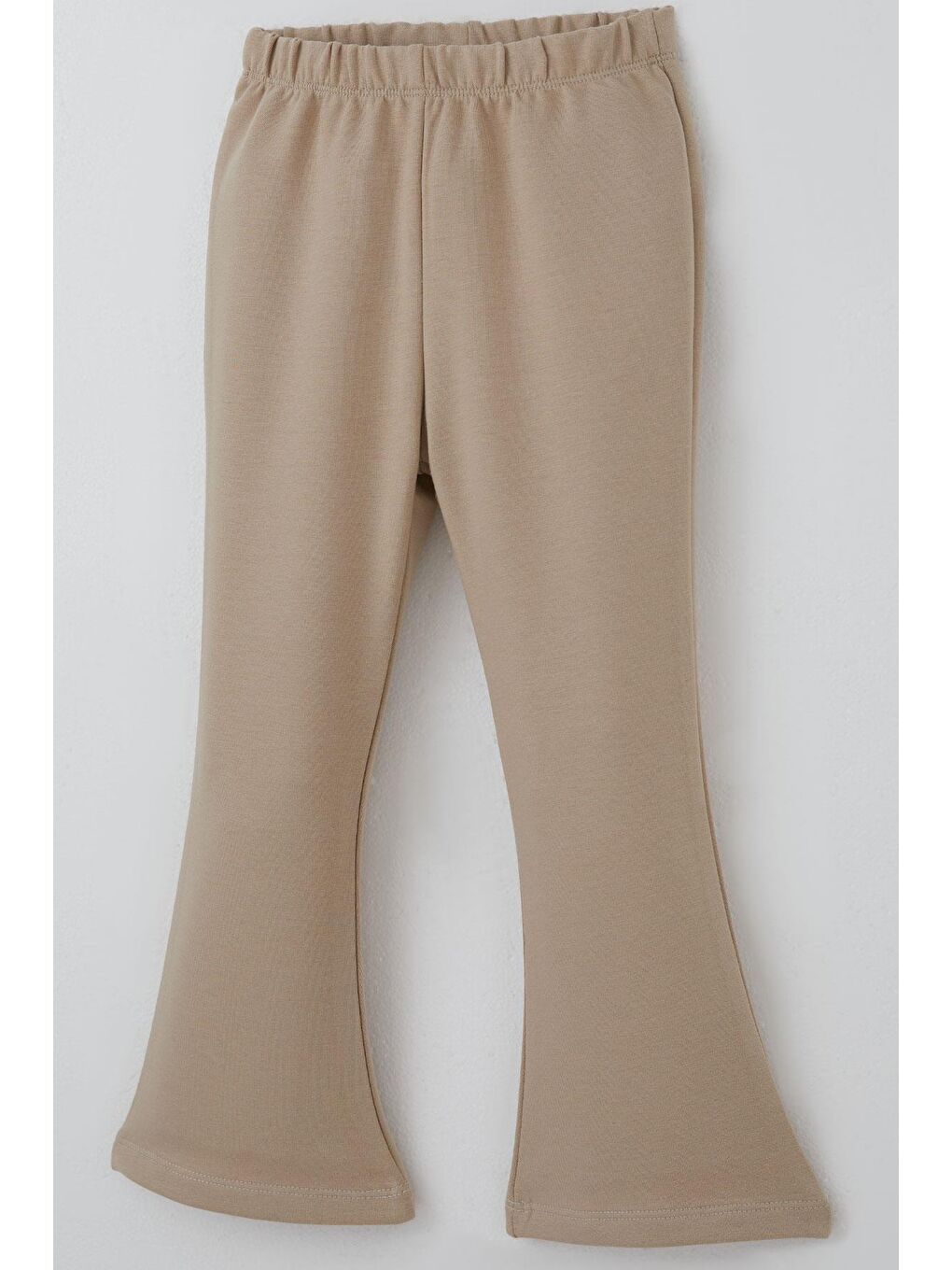 Ekru Kız Çocuk Taytlı Takım Dostluk Papatyası Nakış Baskılı Krem (2-6 Yaş)-6