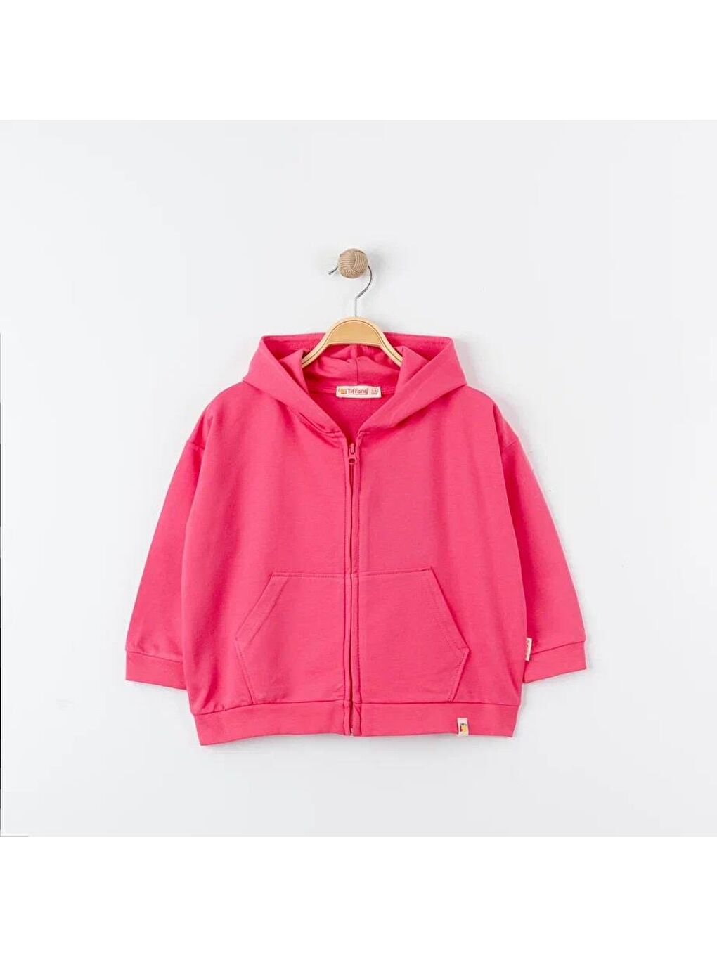 Fuşya Oversıze Eşofman Theme Kapüşonlu Fermuarlı Sweat