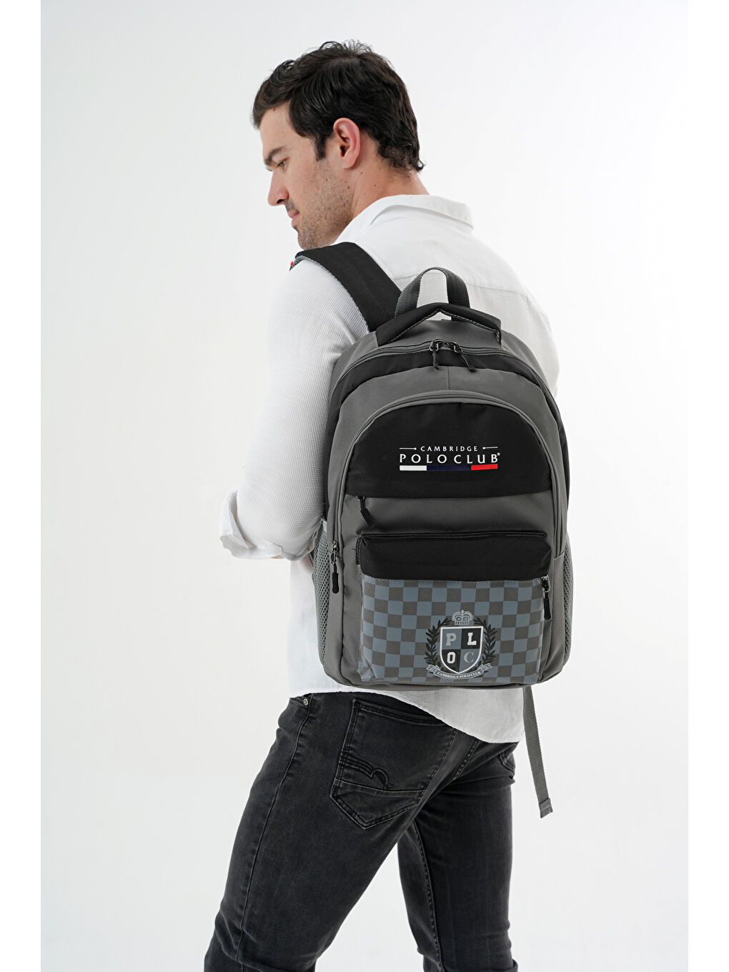 Gri Çok Amaçlı Unisex Sırt Çantası