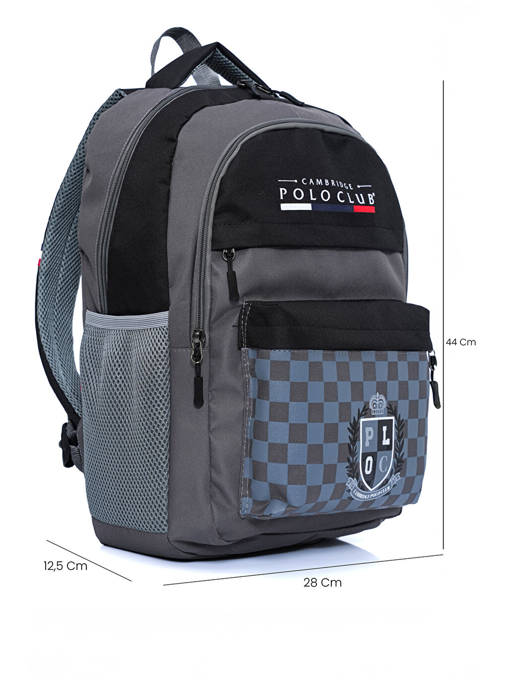 Gri Çok Amaçlı Unisex Sırt Çantası-5