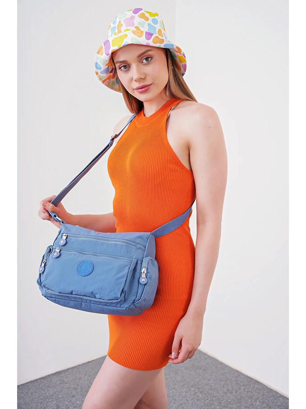 Mavi Çapraz Askılı Kadın Çanta BHPC6003-6