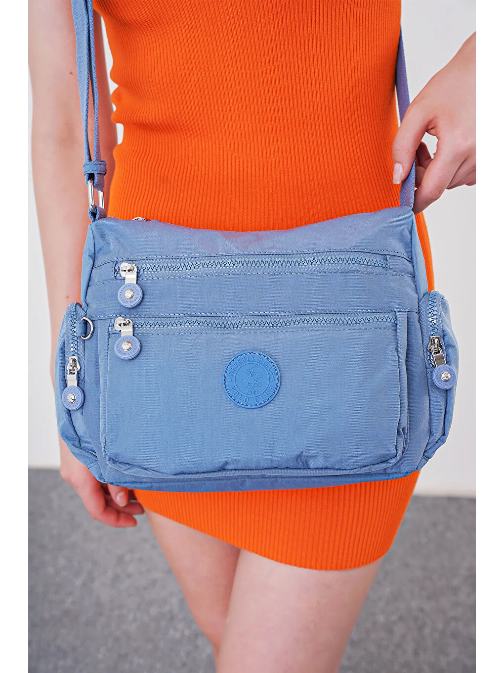 Mavi Çapraz Askılı Kadın Çanta BHPC6003-8