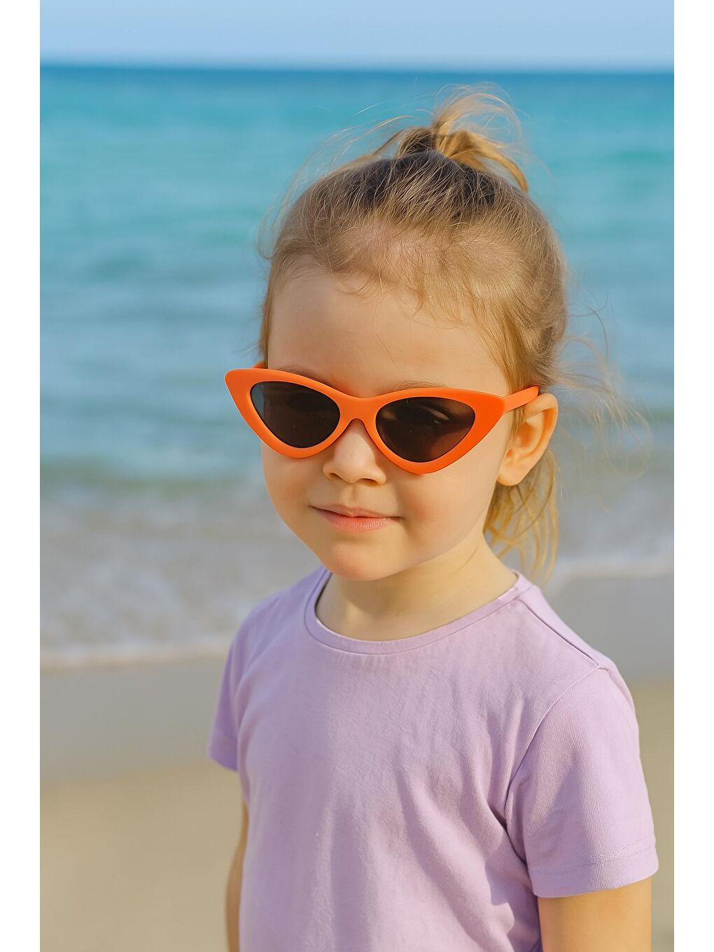 Turuncu Çocuk Güneş Gözlüğü