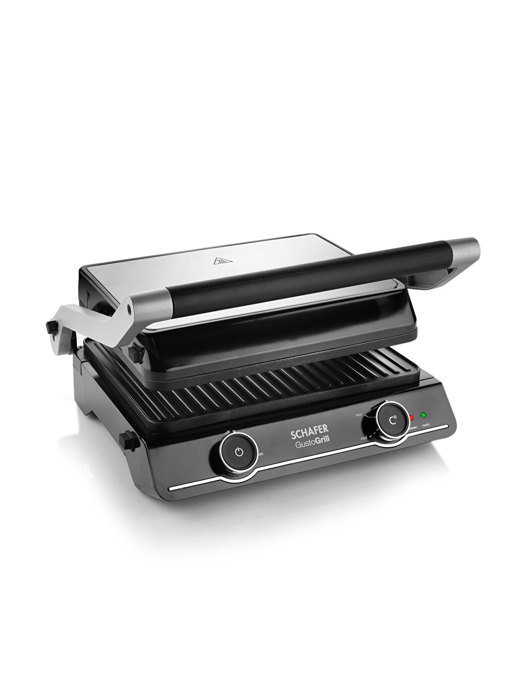 Gusto Grill Izgara Ve Tost Makinesi-Inox-5