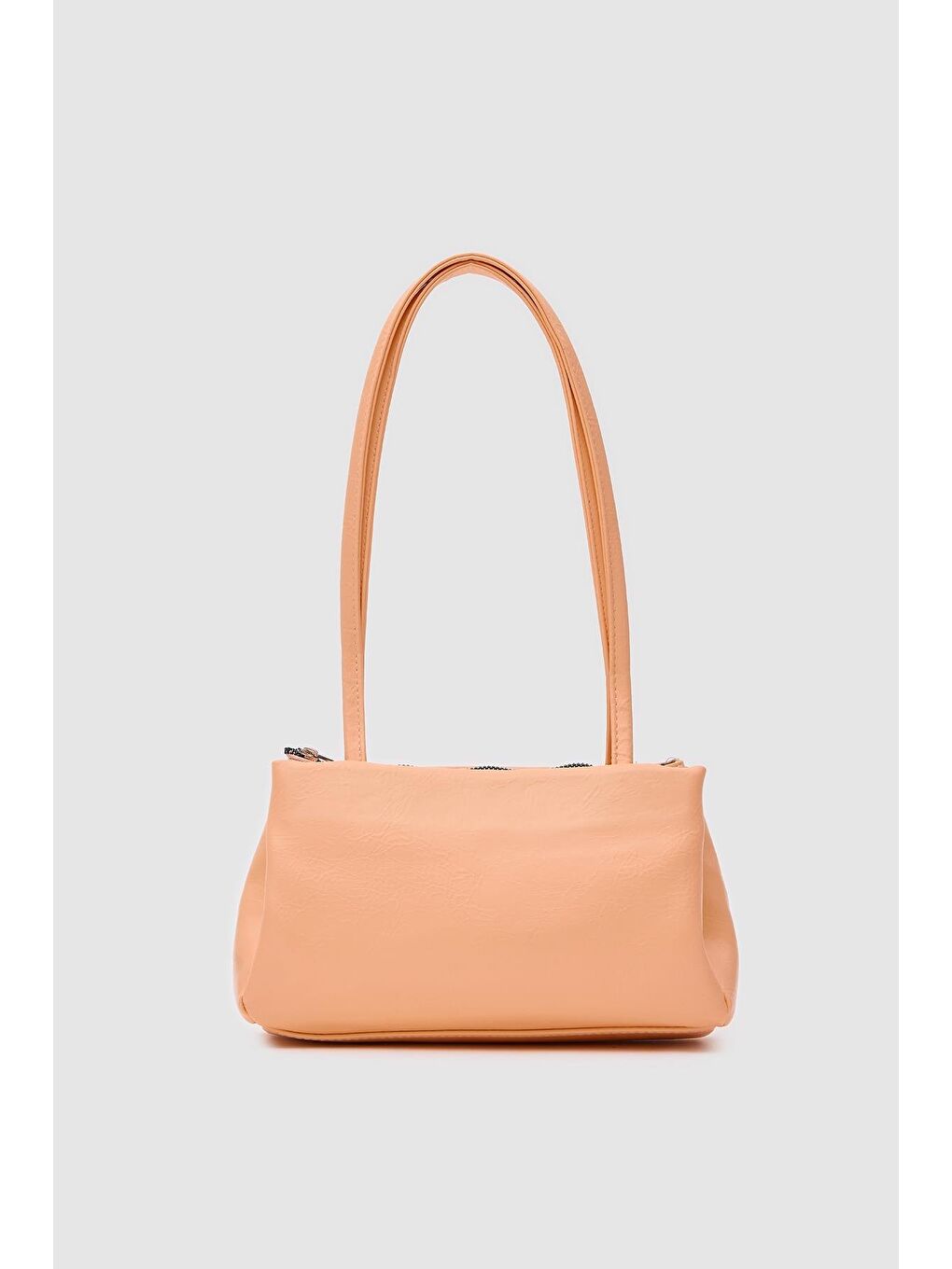 Pembe Misha Vintage Baget Çanta Somon