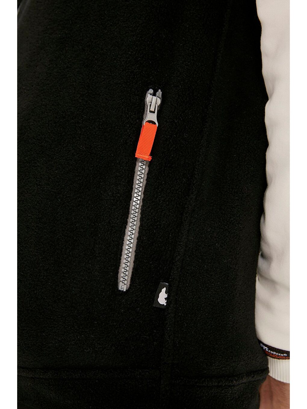 Burner Vest Siyah Erkek Polar Yelek-2