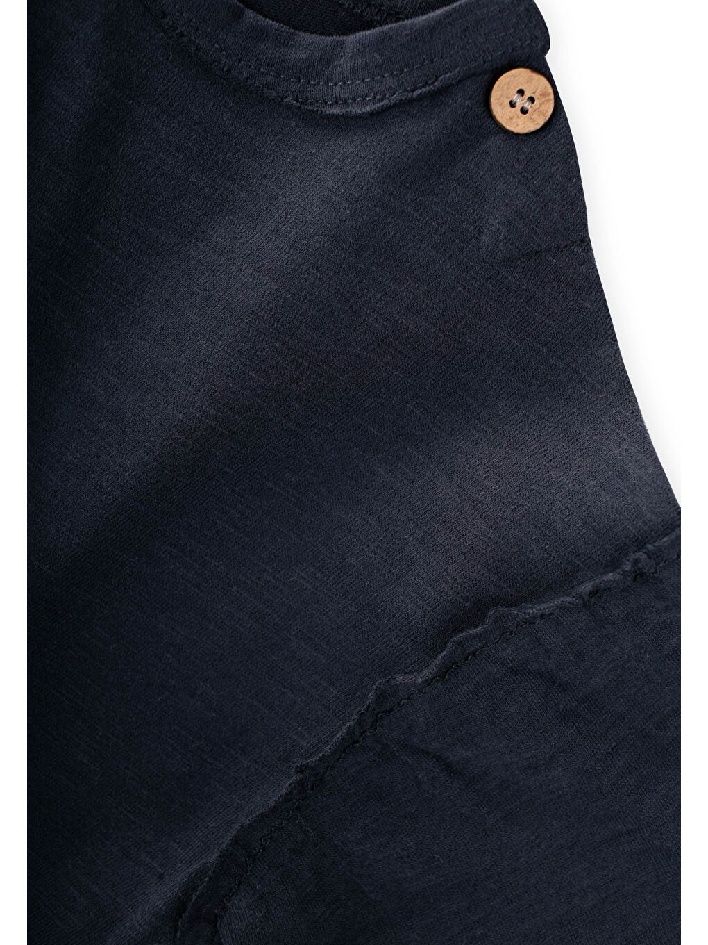 Kadife Pantolonlu T-Shirt Takım 1-7 Yaş Lacivert-2