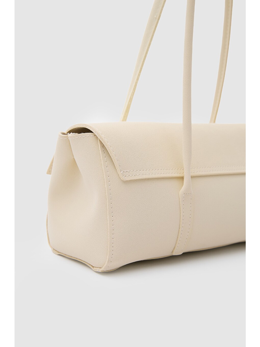 Sarı Mari Vintage Baget Çanta Butter Yellow-3