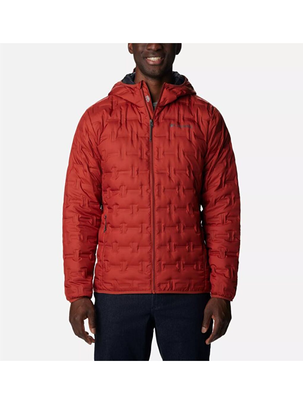 Columbia Turuncu Delta Ridge Down Hooded Jacket Erkek Mont WO0954-849