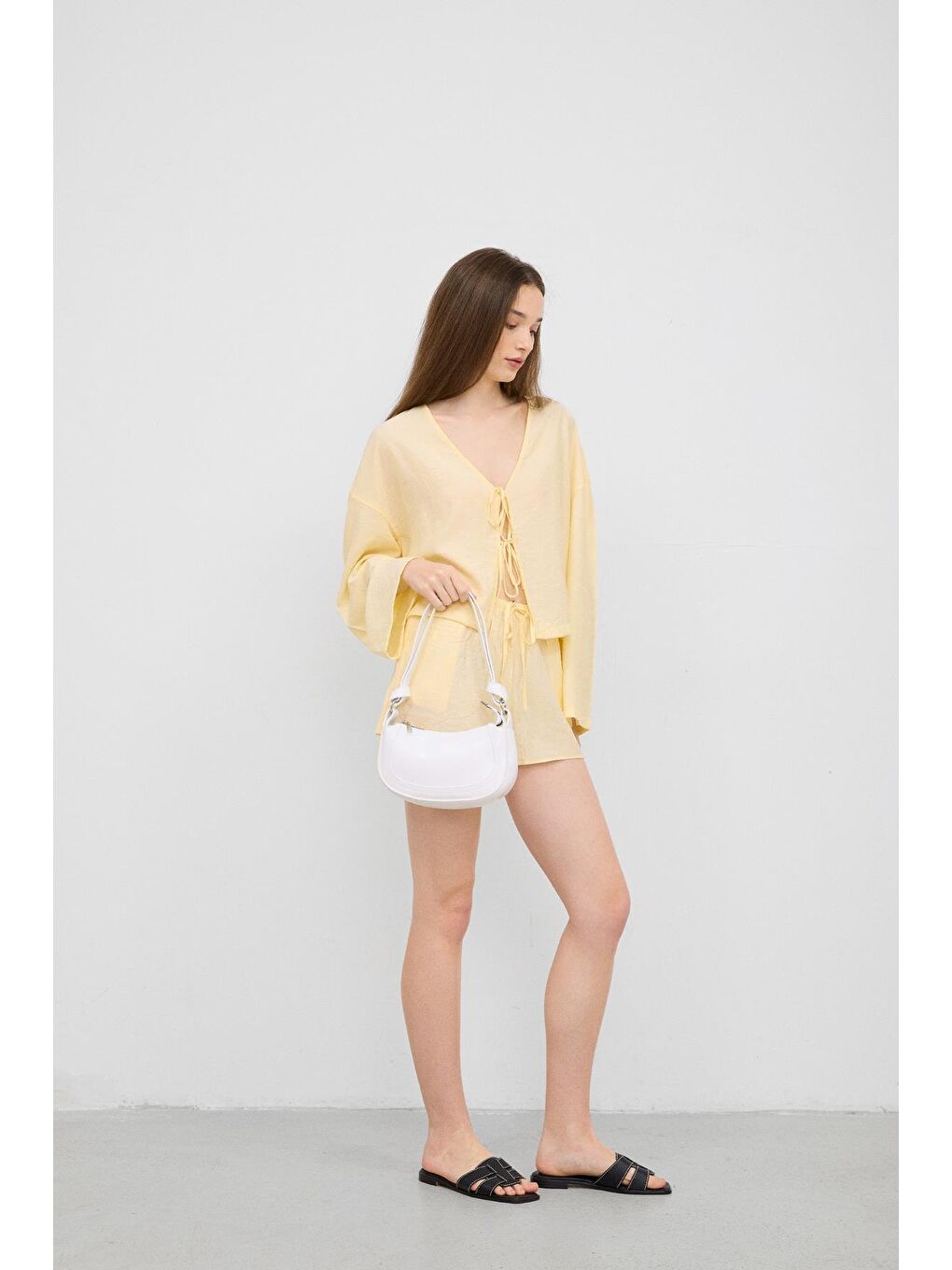 Gior Baget Çanta Beyaz-3