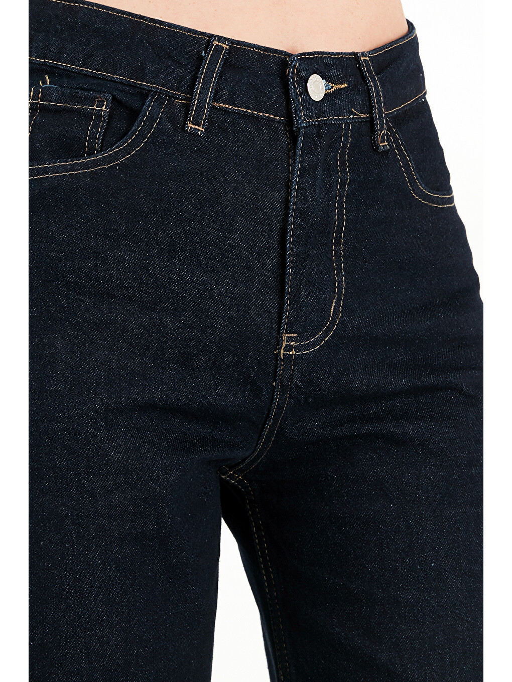 Mavi Pamuklu Yüksek Bel Bol Paça Jeans 7031006-5