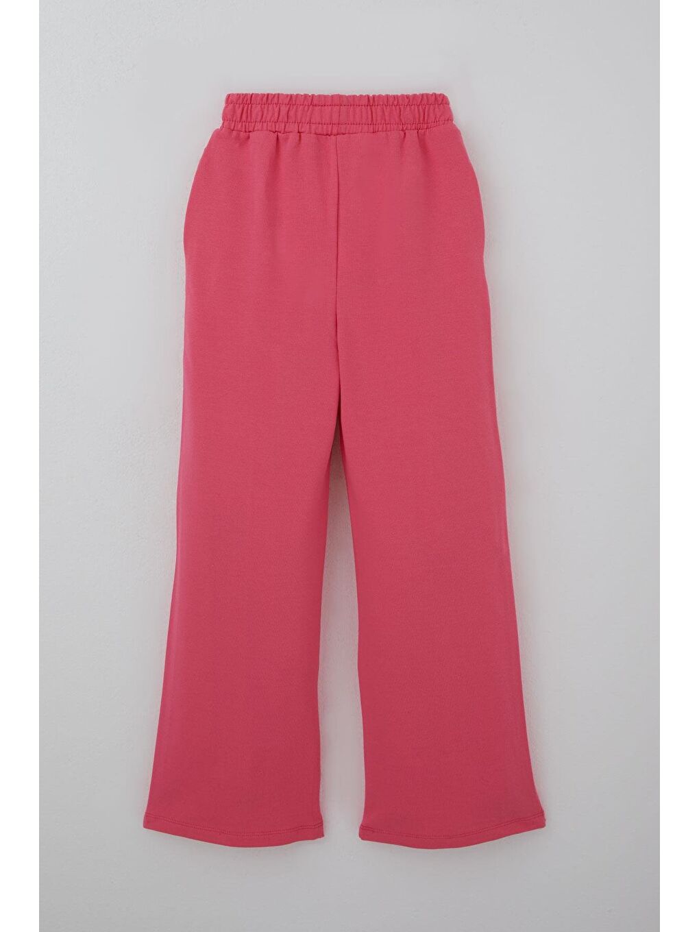Kız Çocuk Eşofman Takımı Kelebek Baskılı Pantolonu Çima Dikişli Pembe (4-8 Yaş)-4
