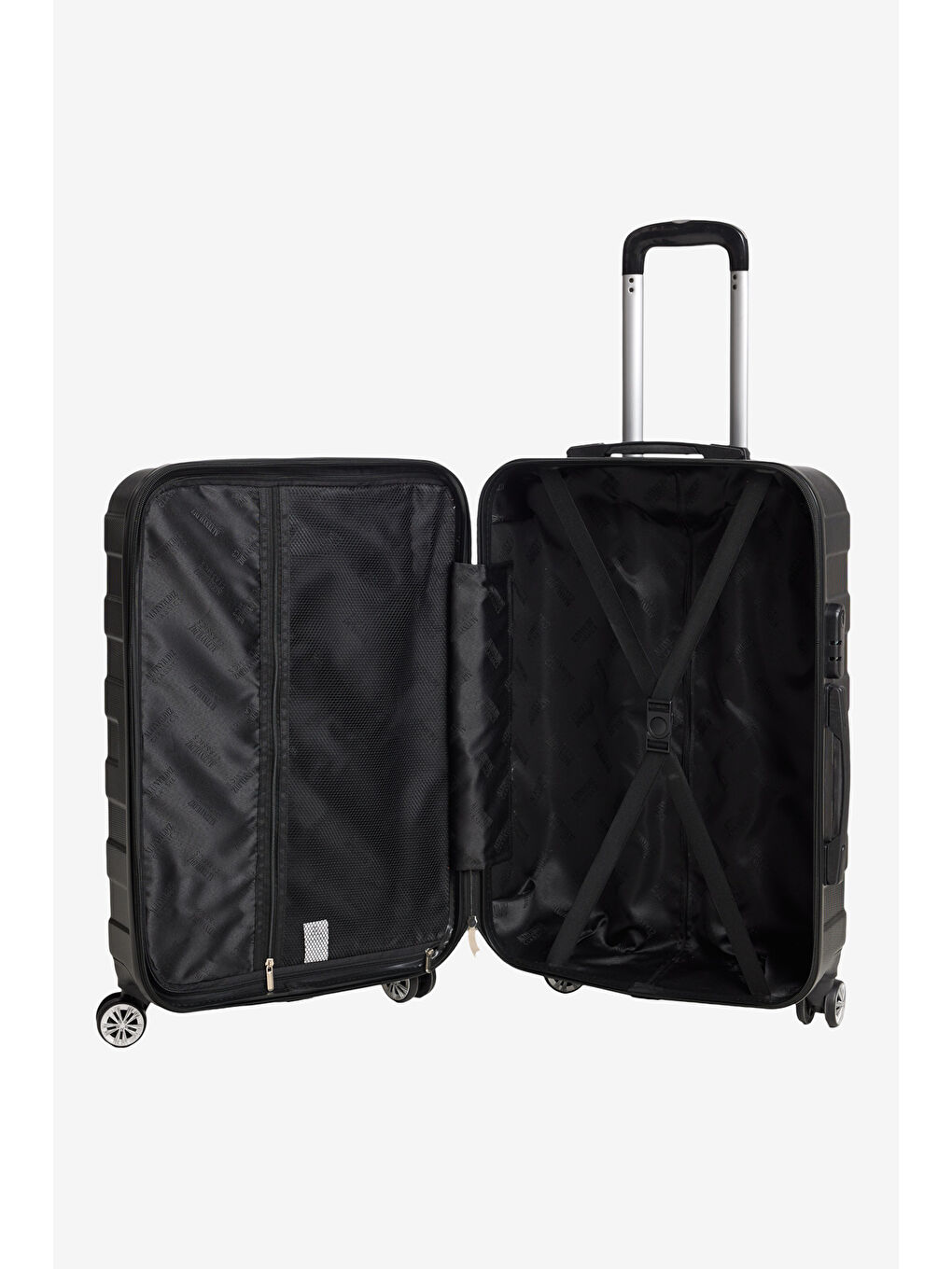 Erkek Lacivert Büyük Boy Valiz-3