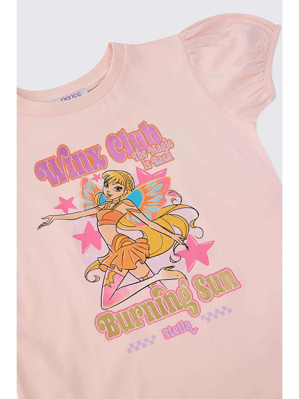 Winx Club Kız Çocuk Stella Pembe Tişört-2