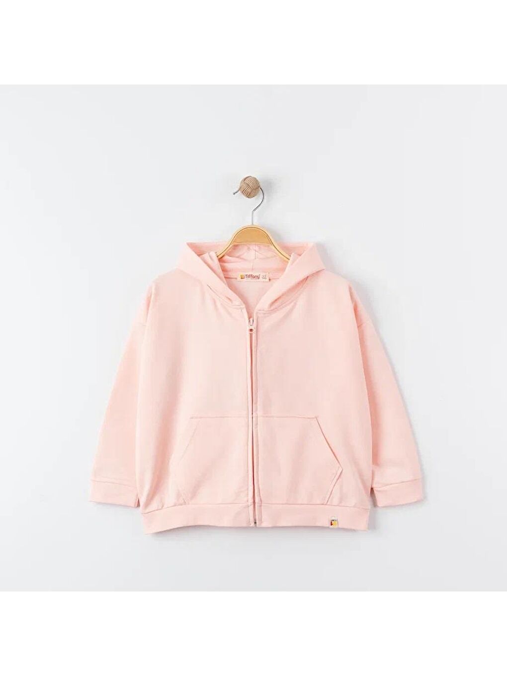 Pembe Oversıze Eşofman Theme Kapüşonlu Fermuarlı Sweat