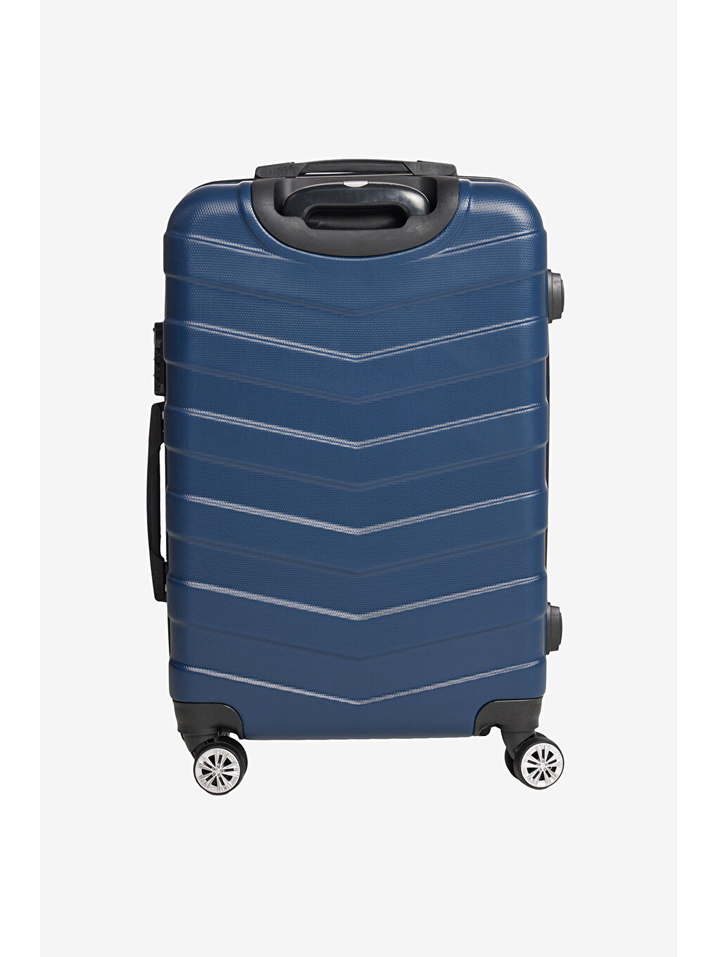 Erkek Lacivert Orta Boy Valiz-4