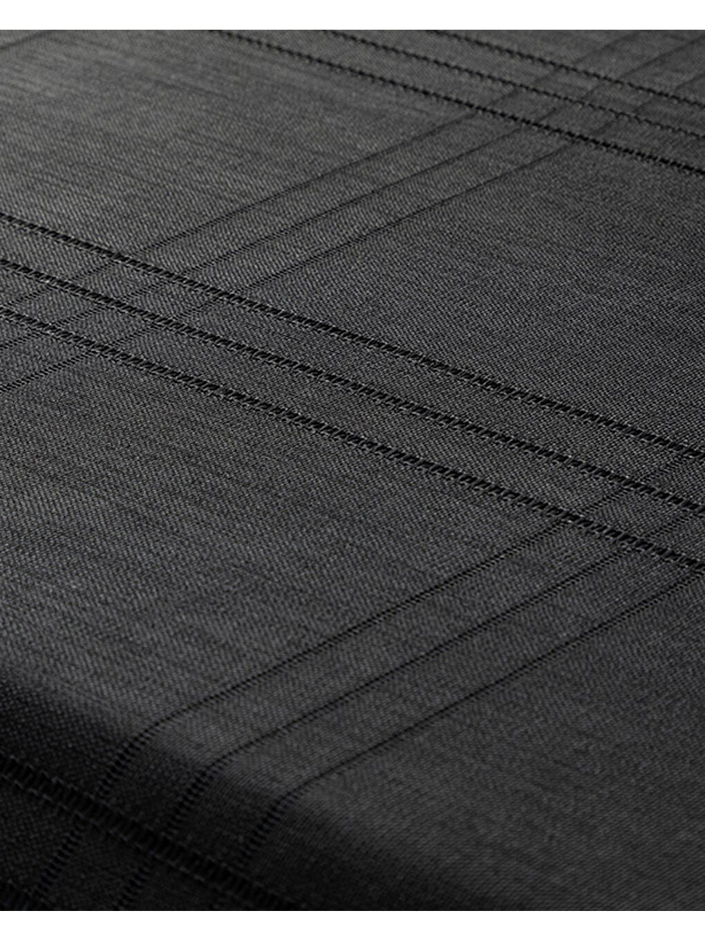 Navy Ajurlu Masa Örtüsü 150x200 cm Siyah-1