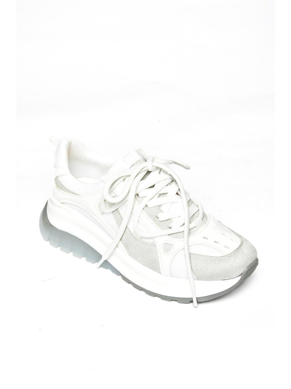 S9734131 Beyaz Kadın Sneakers-3