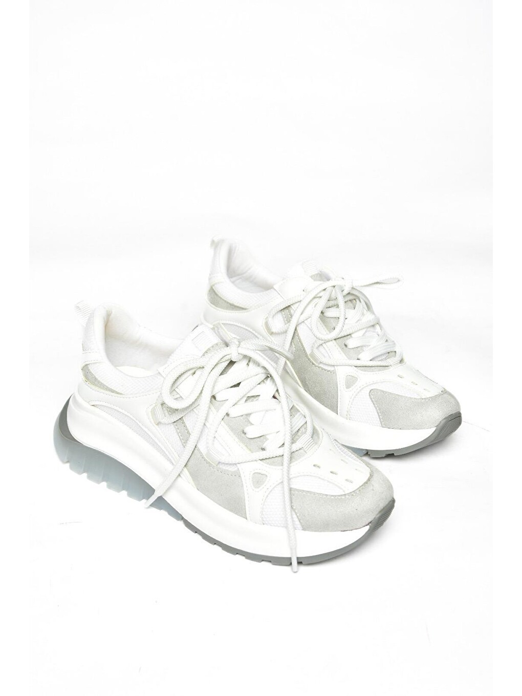 S9734131 Beyaz Kadın Sneakers-4
