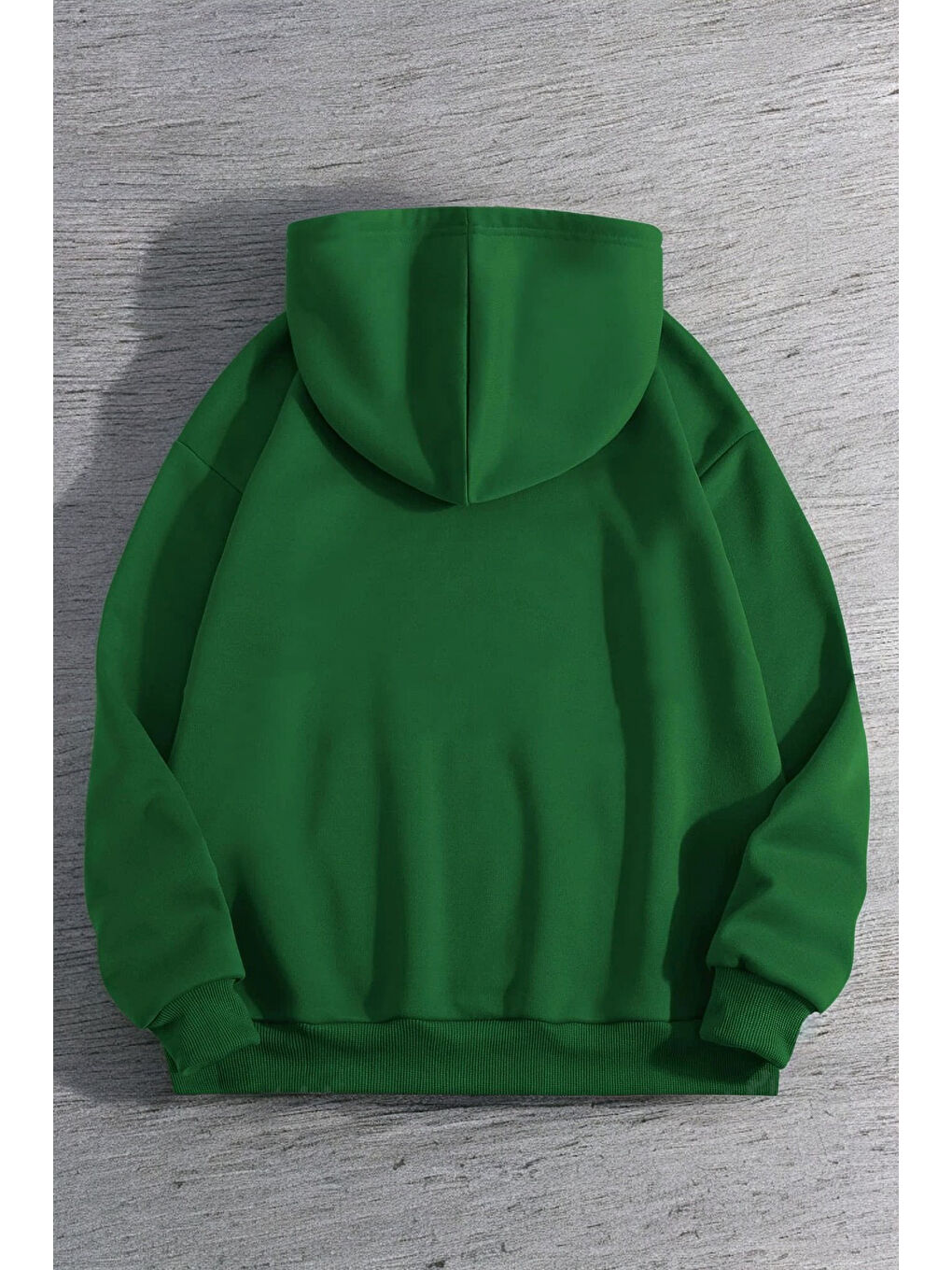 uyguntarz Yeşil Special Agent Baskılı Oversize Sweatshirt - 1