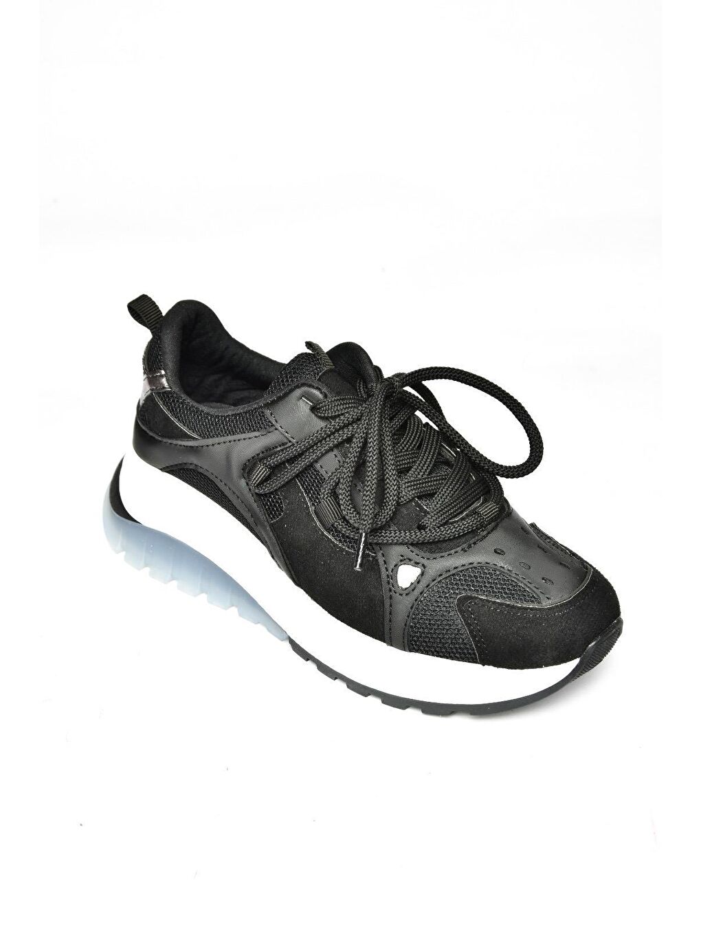 S9734131 Siyah Kadın Sneakers-4