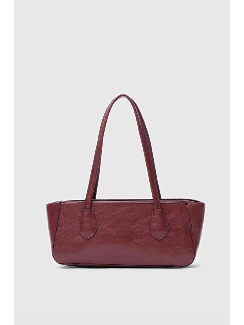 Lea Baget Çanta Bordo