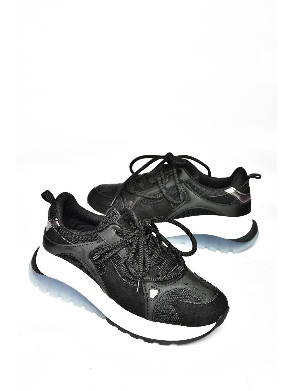 S9734131 Siyah Kadın Sneakers-6