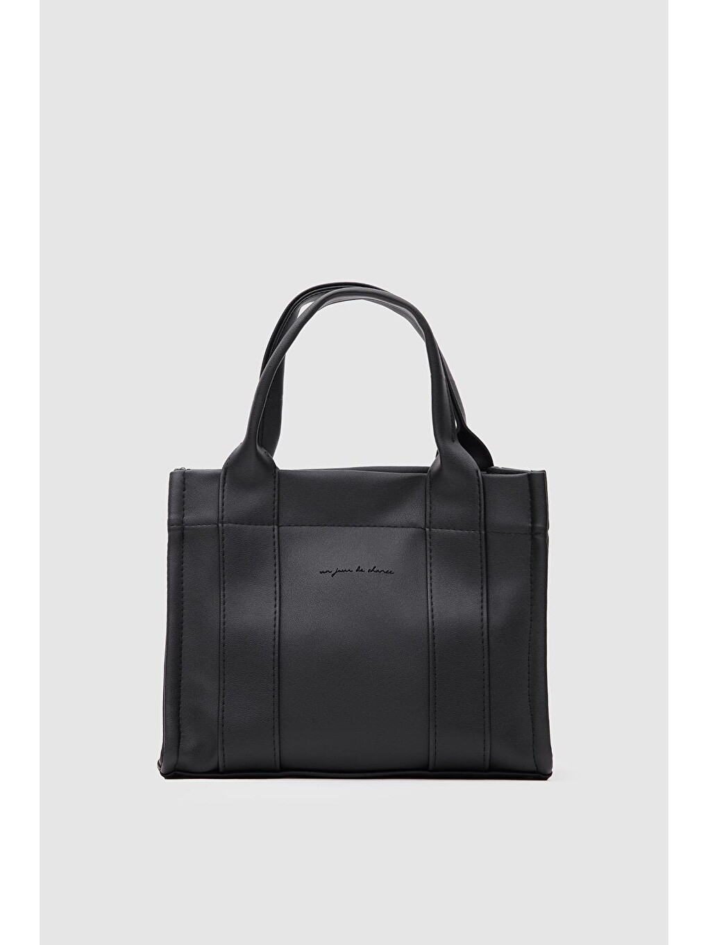 Bonnie Deri Tote Bag Siyah