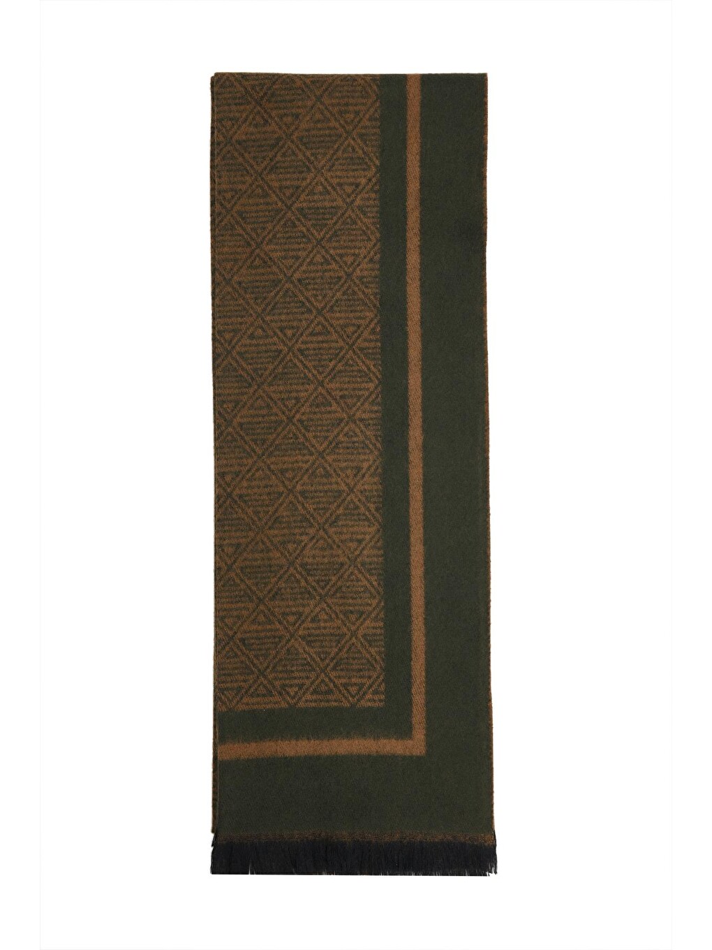 Kahverengi Erkek Kışlık Atkı-3