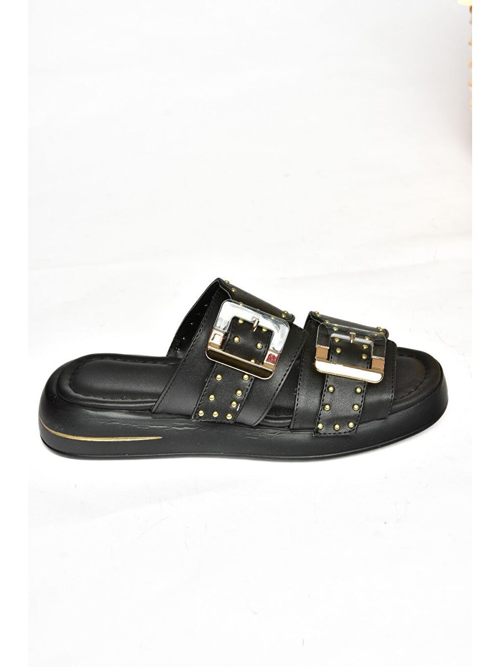 S5181065 Siyah Kadın Terlik-5