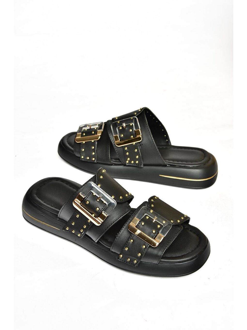 S5181065 Siyah Kadın Terlik-6