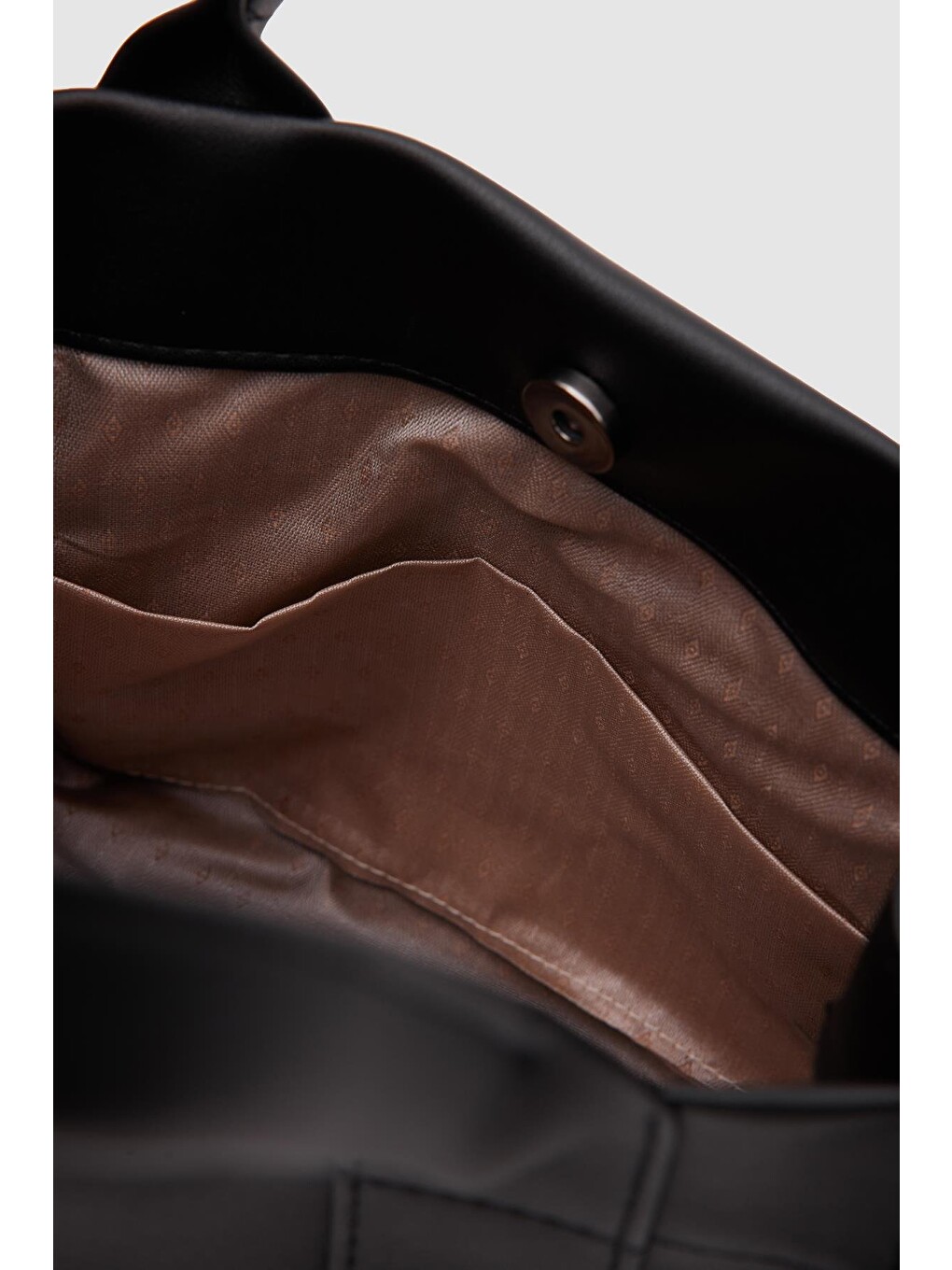 Bonnie Deri Tote Bag Siyah-3
