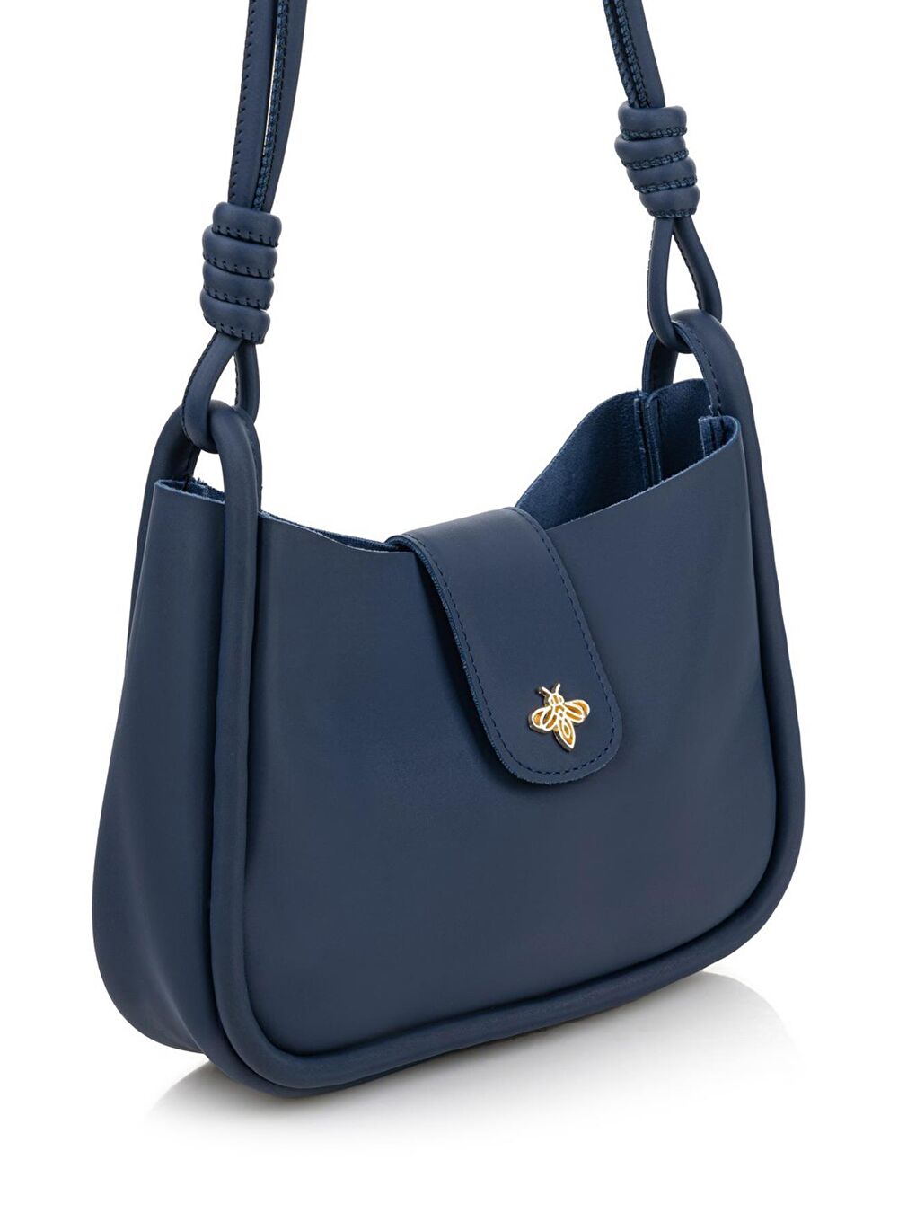 Lacivert Kadın Çapraz Askılı Omuz Çantası-2