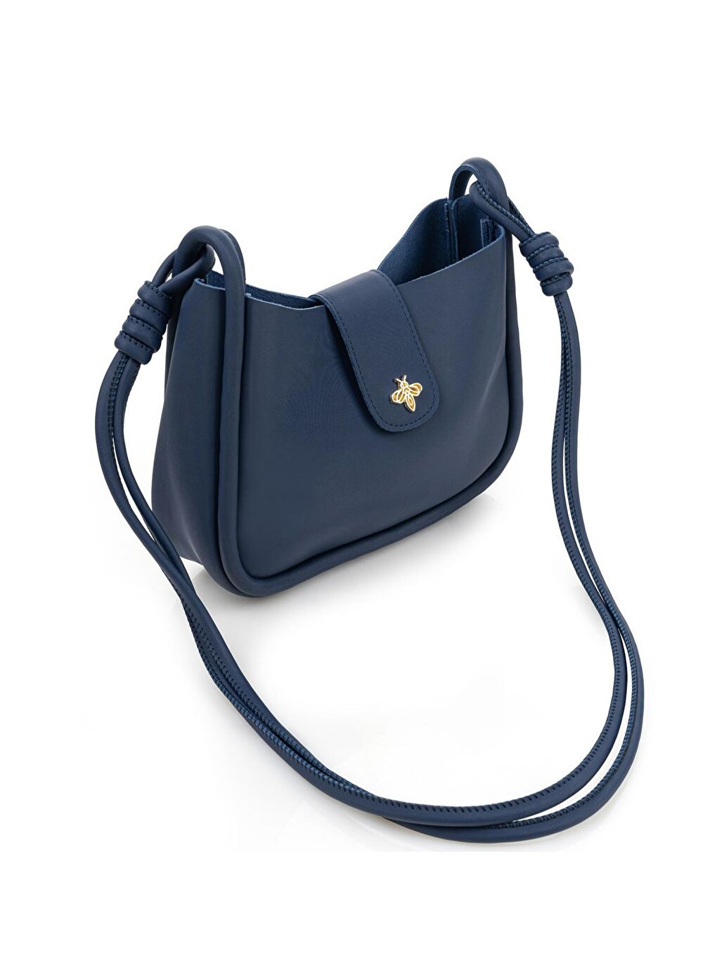 Lacivert Kadın Çapraz Askılı Omuz Çantası-3