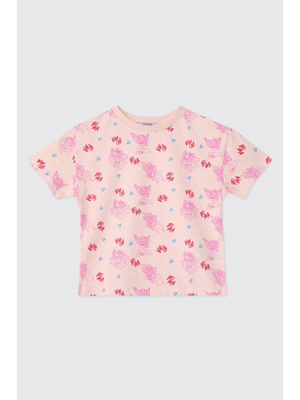 Winx Club Kız Çocuk Stella Pembe Pijama Takımı-1