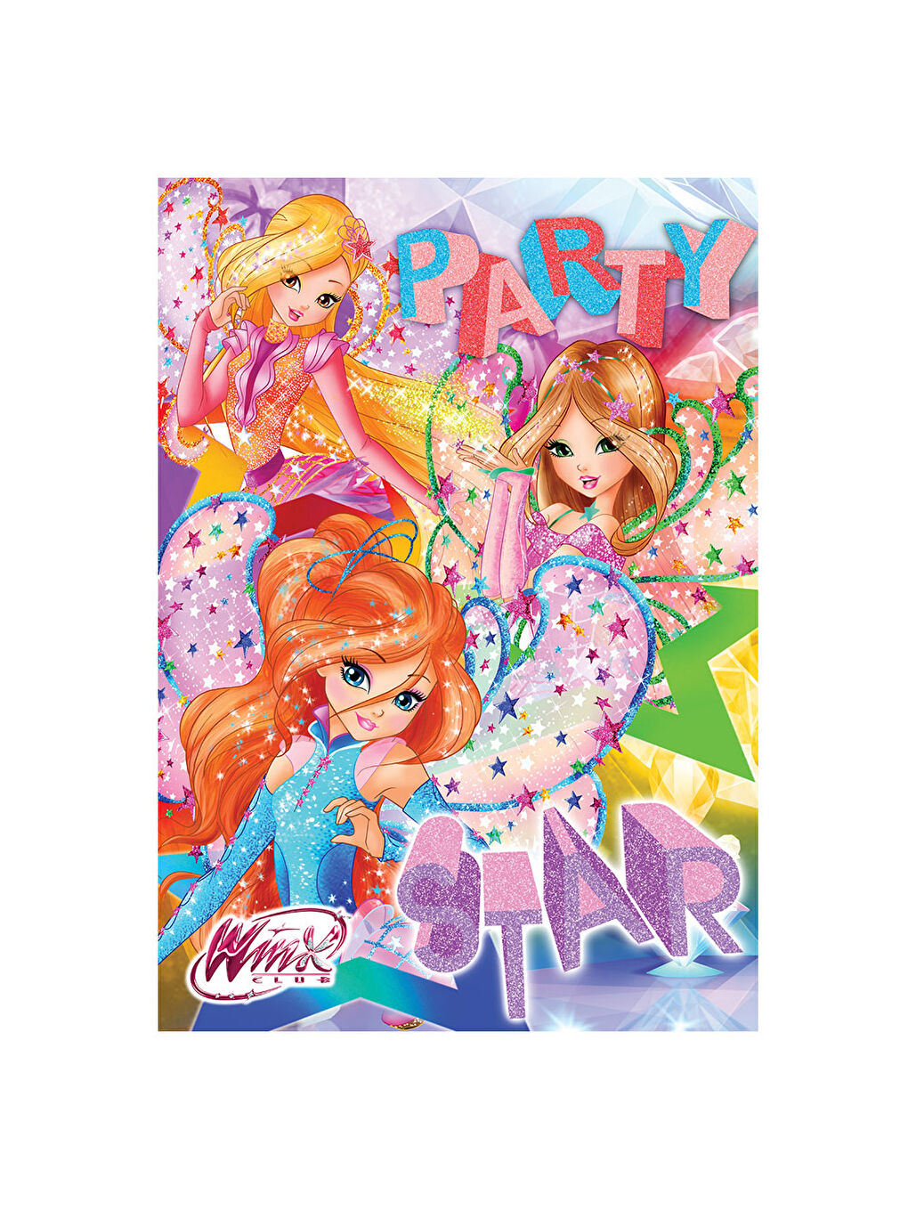 KS GAMES Renksiz Winx Puzzle 50 Parça Wınx709 - 1