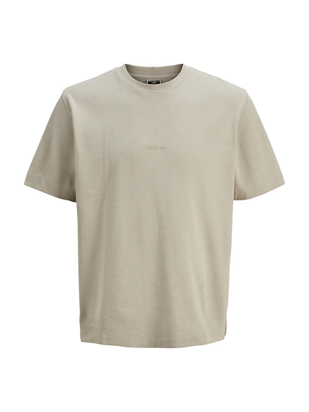 Tarmac Fabric Crew Neck Erkek Gri Yuvarlak Yaka Tişört